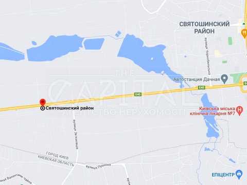 участок по адресу Берестейське шоссе (Брест-Литовське)