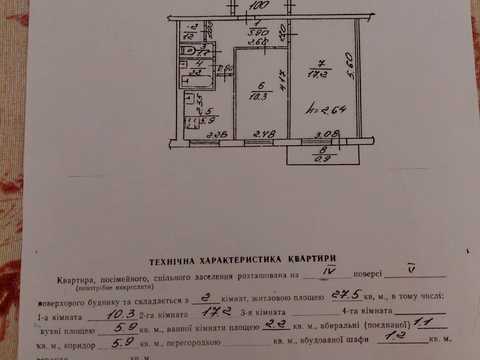 квартира за адресою Василя Симоненка вул. (), 11
