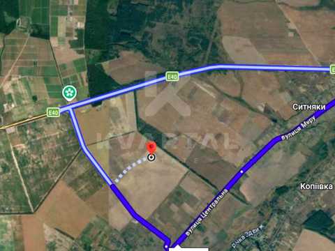 ділянка за адресою с. Липівка, Центральна