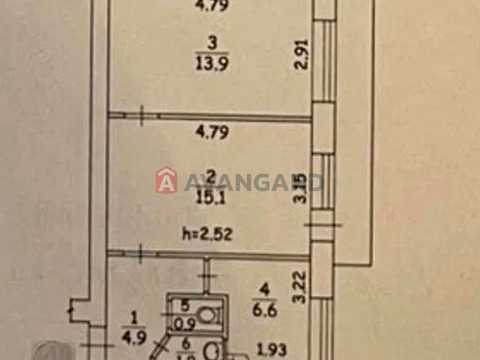 квартира по адресу Воздухофлотский просп. (Повітрофлотський), 52