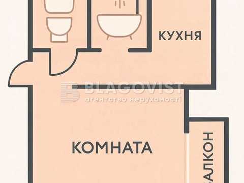 квартира за адресою Київ, Червоної Калини просп. (Володимира Маяковського), 12-В