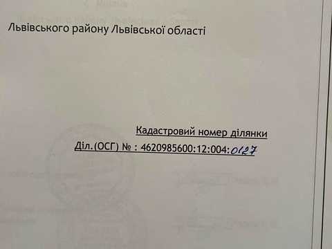 ділянка за адресою 