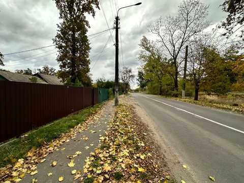 участок по адресу пгт. Ворзель, Курортная ул. (Великого Октября), 46
