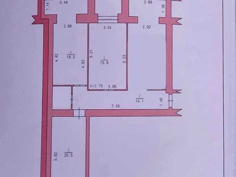 квартира по адресу Гетьмана Мазепи ул. (Красовського), 6г