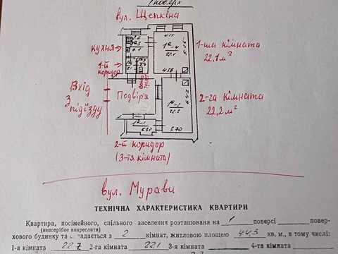 квартира по адресу Львов, Щепкина ул., 4