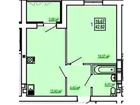 квартира по адресу Полтавский Шлях ул., 186
