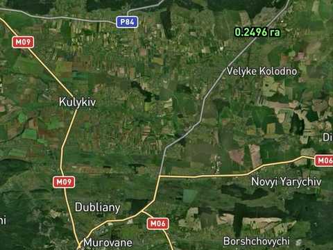 ділянка за адресою Бічна Євгена Козака, 35