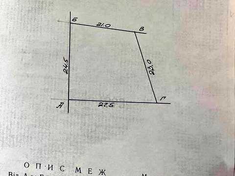 участок по адресу 