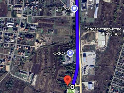 ділянка за адресою с. Солонка,