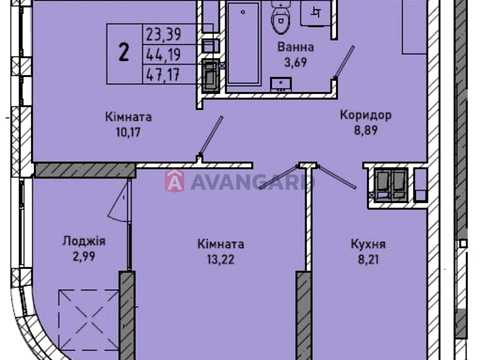 квартира по адресу Миколайчука ул., (Будинок 1)