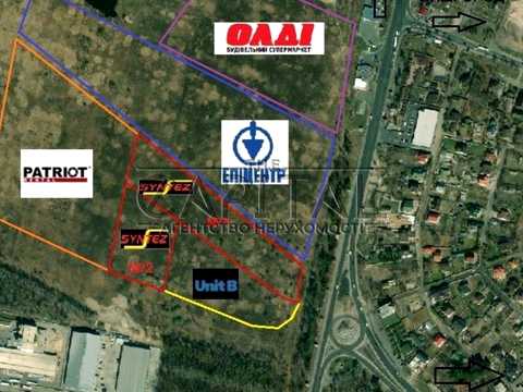 участок по адресу Вышгород, 