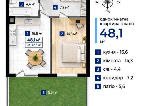 квартира по адресу Евгения Коновальца ул. (Дадугіна), (Будинок 17)