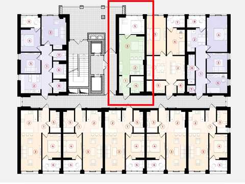 квартира по адресу Солнечная ул., 42