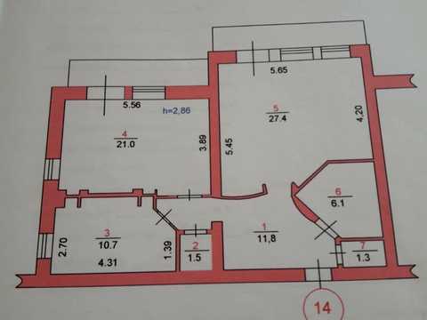 квартира по адресу Парковая ул., 48