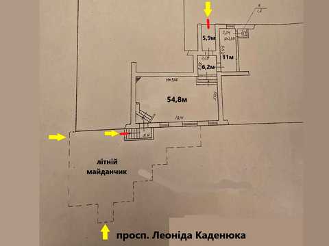 комерційна за адресою Леоніда Каденюка просп. (Юрія Гагаріна), 5/2