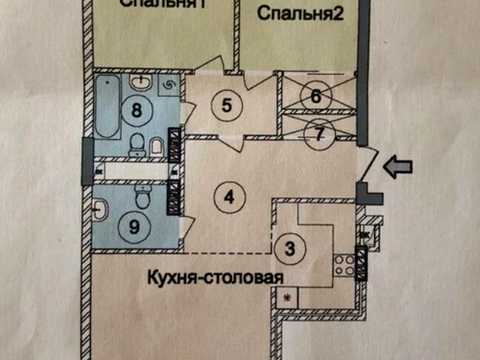 квартира за адресою Раїси Окіпної вул., 18
