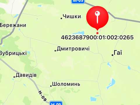 ділянка за адресою 