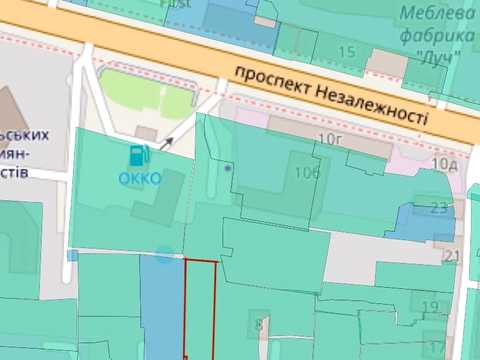 ділянка за адресою провулок Оранжерейний, 10