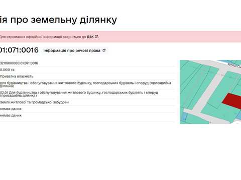 участок по адресу сім'ї Красовських