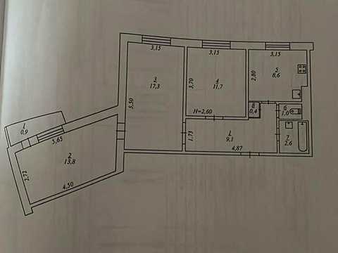 квартира по адресу Солнечный микрорайон ул., 26