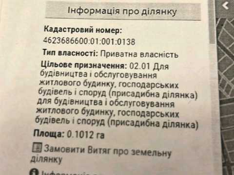 участок по адресу