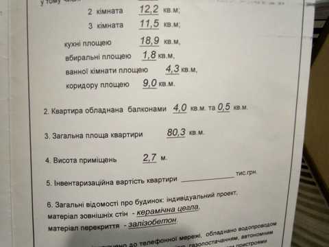 квартира за адресою Панаса Мирного вул., 37/3