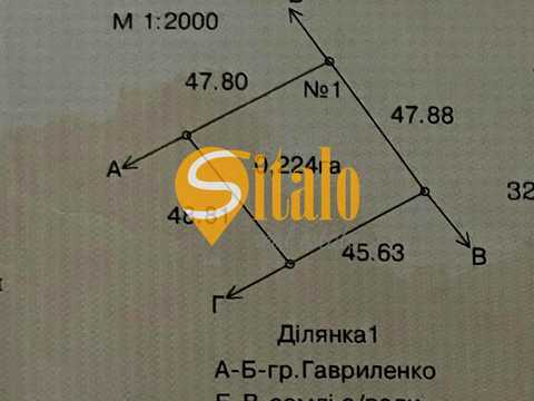 участок по адресу 