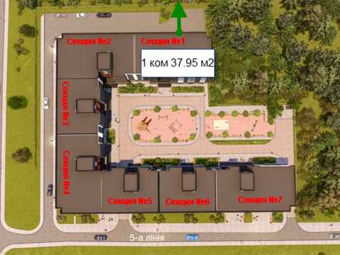 квартира за адресою Квітки Цісик вул. (Гамарника), 34