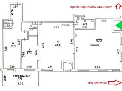 коммерческая по адресу Правды просп. (Правди), 49