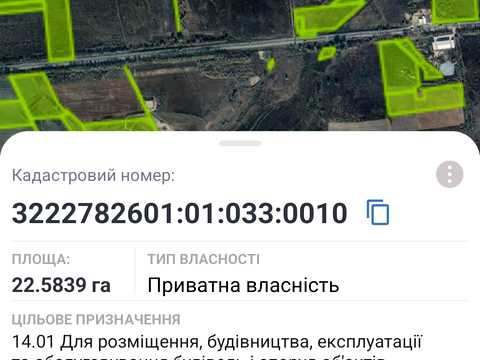 ділянка за адресою