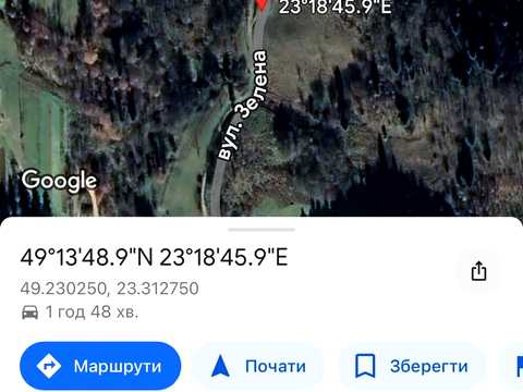 участок по адресу Зелена