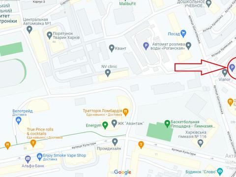 паркомісце за адресою Харків, Шатилівська вул. (Леніна), 2