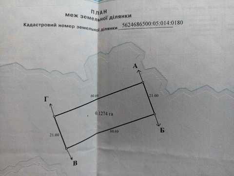 ділянка за адресою 