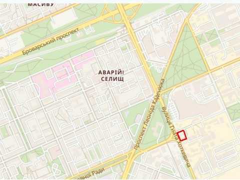 участок по адресу Гната Хоткевича ул. (Червоногвардійська), 3