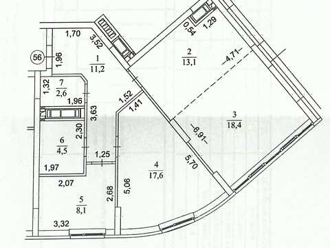квартира по адресу Воскресенская ул., 2-В