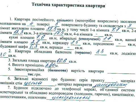 квартира за адресою Старопрудна вул., 8