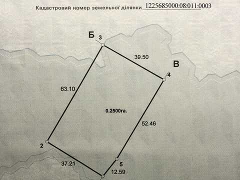 ділянка за адресою с. Новоселівка,