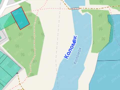 участок по адресу Озерная ул., 1