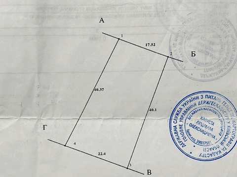 ділянка за адресою старова, 17