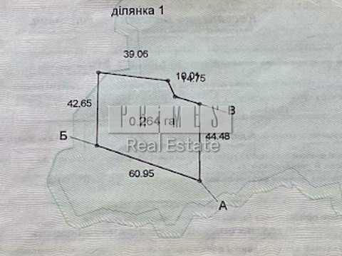 ділянка за адресою Центральна