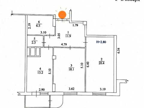 квартира за адресою Перемоги просп., 65г к1