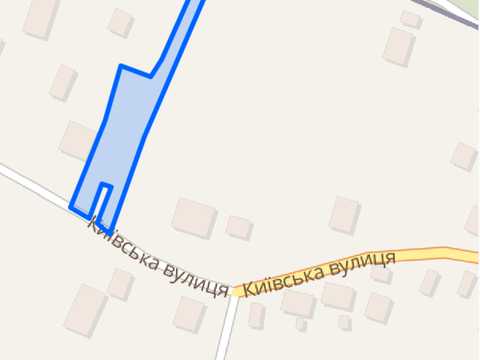 ділянка за адресою с. Горенка, 