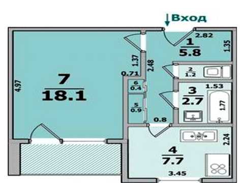 квартира за адресою Харків, Космічна вул., 11