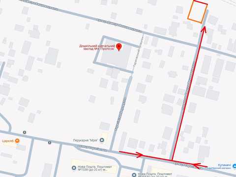 участок по адресу Тарасовская ул., 23