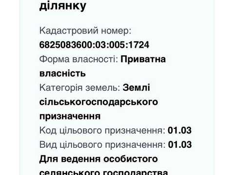 ділянка за адресою с. Лісові Гринівці, 