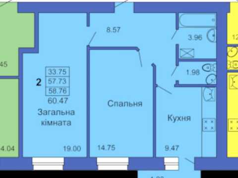 квартира за адресою Полтава, Павленківська пл., 3-В