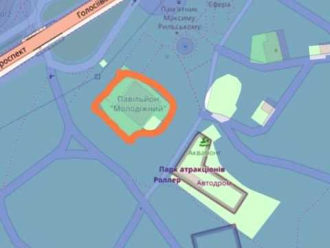 ділянка за адресою Голосіївський просп. (40-річчя Жовтня), 87
