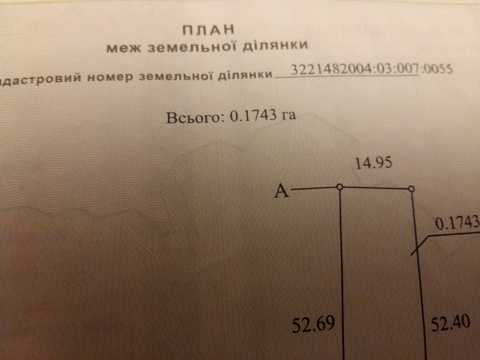 ділянка за адресою Кооперативна, 31а