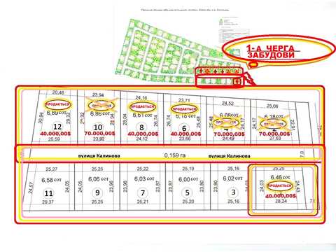 ділянка за адресою Калиновая