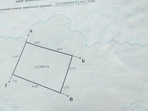 ділянка за адресою гостинна, 12